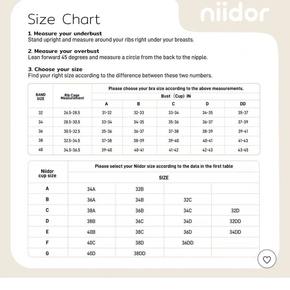 NEW Niidor Women's Adhesive Bra Strapless Backless Pushup Lift Bra - Picture 9 of 13